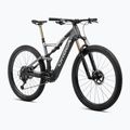 Bicicletă electrică Orbea Rise M20 360Wh 2024 carbon raw/shark grey 2