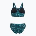 Costum de baie din două piese pentru femei Orca Core Bikini verde închis 2