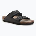 Papuci pentru femei  Genuins Hawaii Oiled Leather black