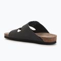 Papuci pentru femei  Genuins Hawaii Oiled Leather black 3