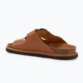 Papuci pentru femei  Genuins Galia Leather Dress camel 3