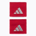 Benzi pentru încheieturi adidas Wristband S 2 buc red/grey