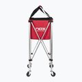 Coș pentru mingi Nox Foldable Balls Basket With Wheels Red 2