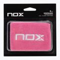 Benzi de încheietură NOX Wristband with Logo 2 szt. pink/white