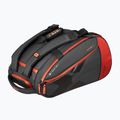 Geantă de padel NOX Luxury Open Series 60 l black/red 2