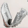 Cizme de fotbal pentru copii New Balance Furon V7 Dispatch FG Jr argint 13