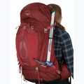 Rucsac de trekking pentru femei Osprey Aura AG 65 l XS-S berry sorbet red 10