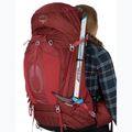 Rucsac de trekking pentru femei Osprey Aura AG 65 l M-L berry sorbet red 9
