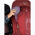 Rucsac de trekking pentru femei Osprey Aura AG 65 l M-L berry sorbet red 10