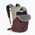 Rucsac de oraș Osprey Quasar 26 l sawdust tan/raisin red 4