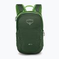 Rucsac turistic pentru copii  Osprey Jet 12 l green canopy / limeline green
