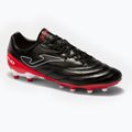 Ghete de fotbal Joma Numero-10 FG pentru bărbați, negru/roșu 11