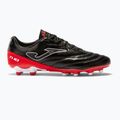 Ghete de fotbal Joma Numero-10 FG pentru bărbați, negru/roșu 12