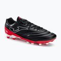 Ghete de fotbal Joma Numero-10 FG pentru bărbați, negru/roșu