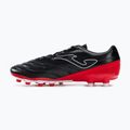 Ghete de fotbal Joma Numero-10 FG pentru bărbați, negru/roșu 10