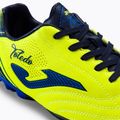 Ghete de fotbal pentru copii Joma Toledo HG lemon fluor 9