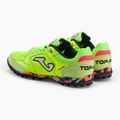 Ghete de fotbal pentru bărbați Joma Top Flex TF verde fluor 3