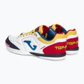 Ghete de fotbal pentru bărbați Joma Top Flex IN alb/roșu 3