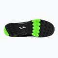 Ghete de fotbal Joma Aguila TF pentru bărbați, negru/verde fluor 5