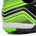 Ghete de fotbal Joma Aguila TF pentru bărbați, negru/verde fluor 8