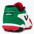 Ghete de fotbal Joma Cancha TF pentru bărbați roșu/alb/verde 9