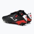 Ghete de fotbal Joma Aguila Cup FG pentru bărbați, negru/roșu 3
