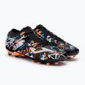 Joma Evolution FG ghete de fotbal pentru bărbați negru/alb/roșu 4