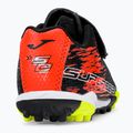 Joma Super Copa TF ghete de fotbal pentru copii, negru/portocaliu 8