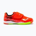 Joma Super Copa IN coral/verde fluor pentru copii ghete de fotbal pentru copii 11
