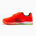 Joma Super Copa IN coral/verde fluor pentru copii ghete de fotbal pentru copii 12
