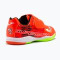 Joma Super Copa IN coral/verde fluor pentru copii ghete de fotbal pentru copii 13