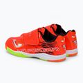Joma Super Copa IN coral/verde fluor pentru copii ghete de fotbal pentru copii 3