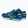Ghete de fotbal pentru bărbați Joma Top Flex IN petroleum/gold 3