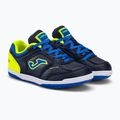 Ghete de fotbal pentru copii Joma Top Flex IN navy/galben 4