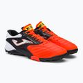 Joma Cancha TF, ghete de fotbal pentru bărbați, portocaliu/negru 4