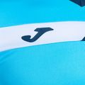 Tricou de tenis pentru bărbați Joma Court fluor turquoise/navy 3
