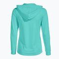 Bluză de tenis pentru femei Joma Sculpture II Zip-Up Hoodie turquoise 2