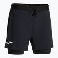 Pantaloni scurți de alergat pentru bărbați Joma R-Trail Nature negri 103174.100