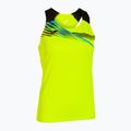 Top de alergat pentru femei Joma Elite X fluor yellow/black