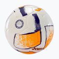 Minge de fotbal Joma Dali II fluor white/fluor orange/purple rozmiar 4 2