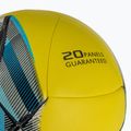 Minge de fotbal Joma Evolution III yellow/black/blue mărime 5 3