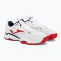 Pantofi de tenis pentru bărbați Joma Master 1000 alb/roșu 5