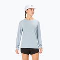 Longsleeve de alergare femei NNormal Merino blue