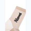 Șosete de alergat NNormal Merino beige 2