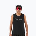 Tricou de alergare NNormal Race Tank negru pentru bărbați