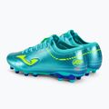 Încălțăminte de fotbal pentru bărbați Joma Evolution FG turquoise 3