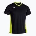 Tricou de tenis pentru bărbați Joma Court black/green 2