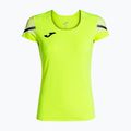 Tricou de alergare pentru femei Joma Elite XI galben fluor/negru