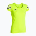Tricou de alergare pentru femei Joma Elite XI galben fluor/negru 3