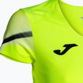 Tricou de alergare pentru femei Joma Elite XI galben fluor/negru 4